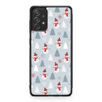 Snowmans Pattern Galaxy A53 5G Case