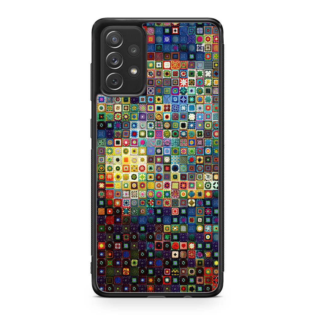 Starry Night Tiles Galaxy A53 5G Case