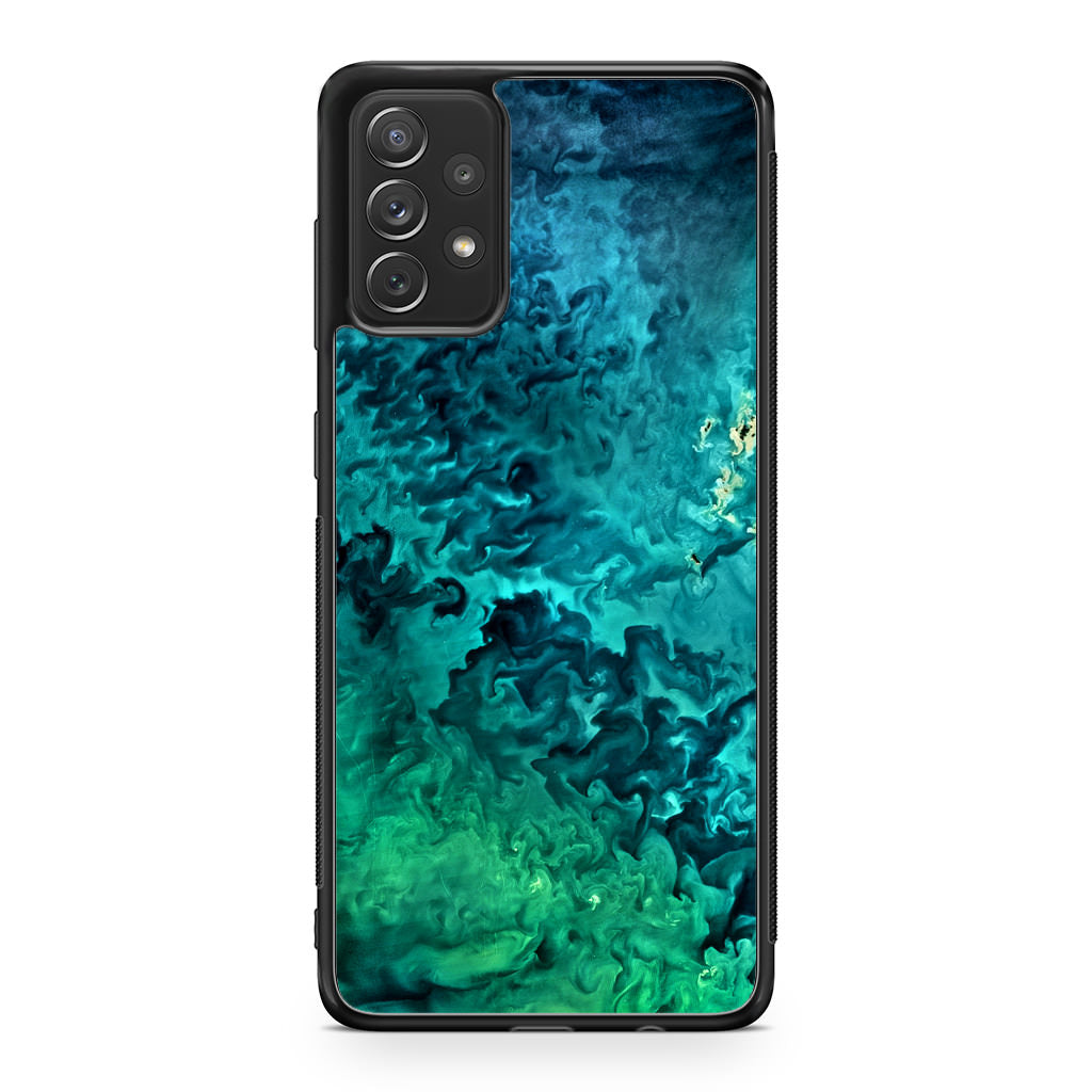 Swirls In The Yellow Sea Galaxy A53 5G Case