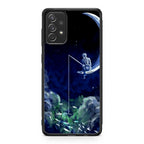 Tardis Walking To The Moon Galaxy A53 5G Case