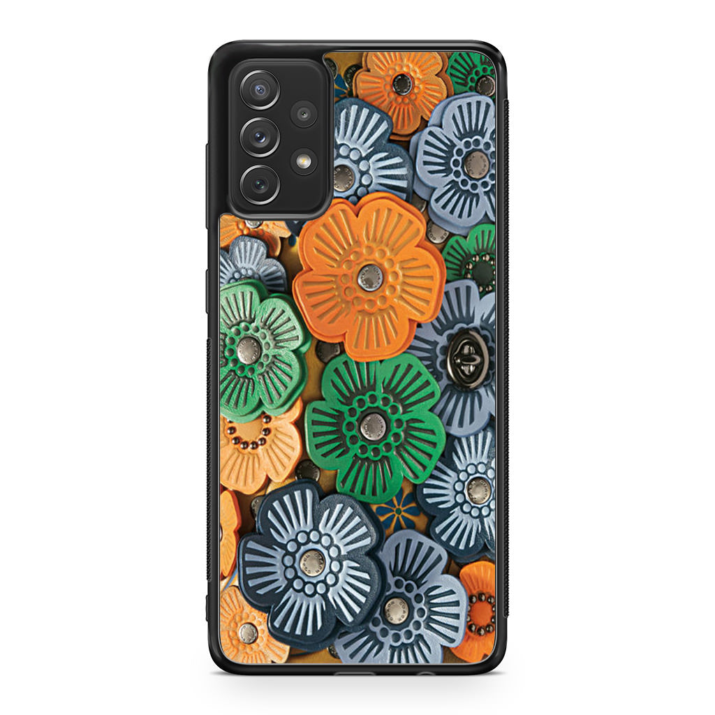 Tea Rose Applique Galaxy A53 5G Case