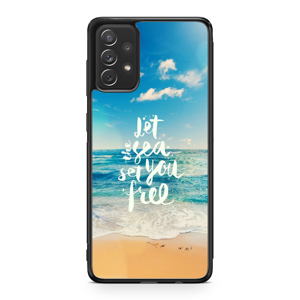 The Sea Set You Free Galaxy A23 5G Case