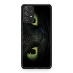 Toothless Dragon Eyes Close Up Galaxy A53 5G Case