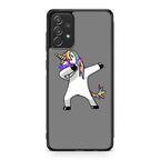 Unicorn Dabbing Grey Galaxy A53 5G Case