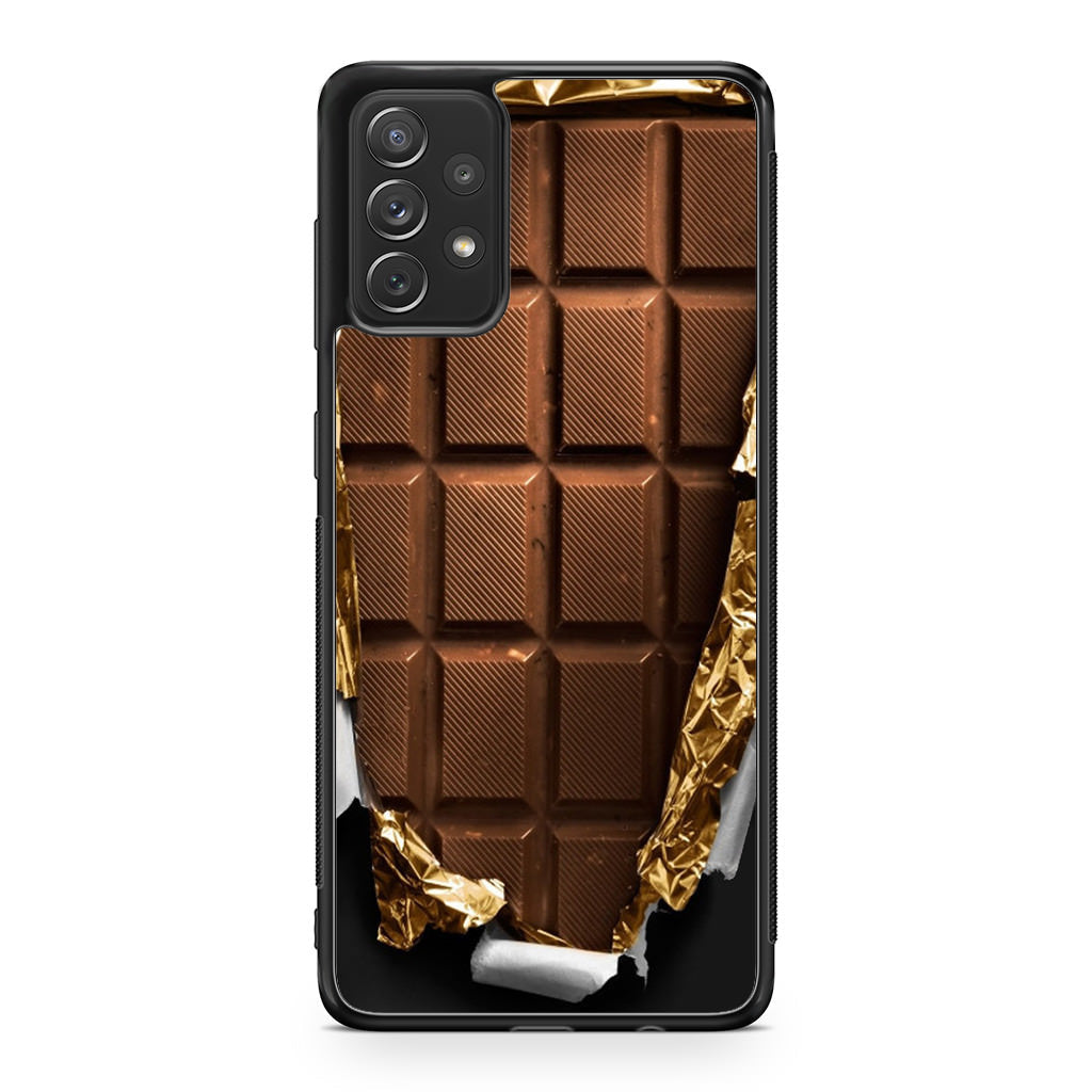 Unwrapped Chocolate Bar Galaxy A53 5G Case