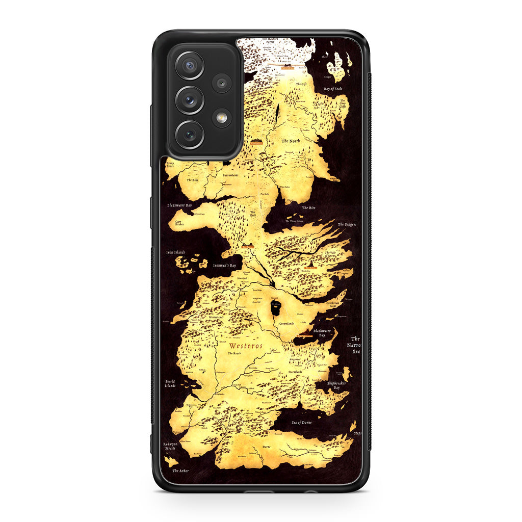 Westeros Map Galaxy A53 5G Case