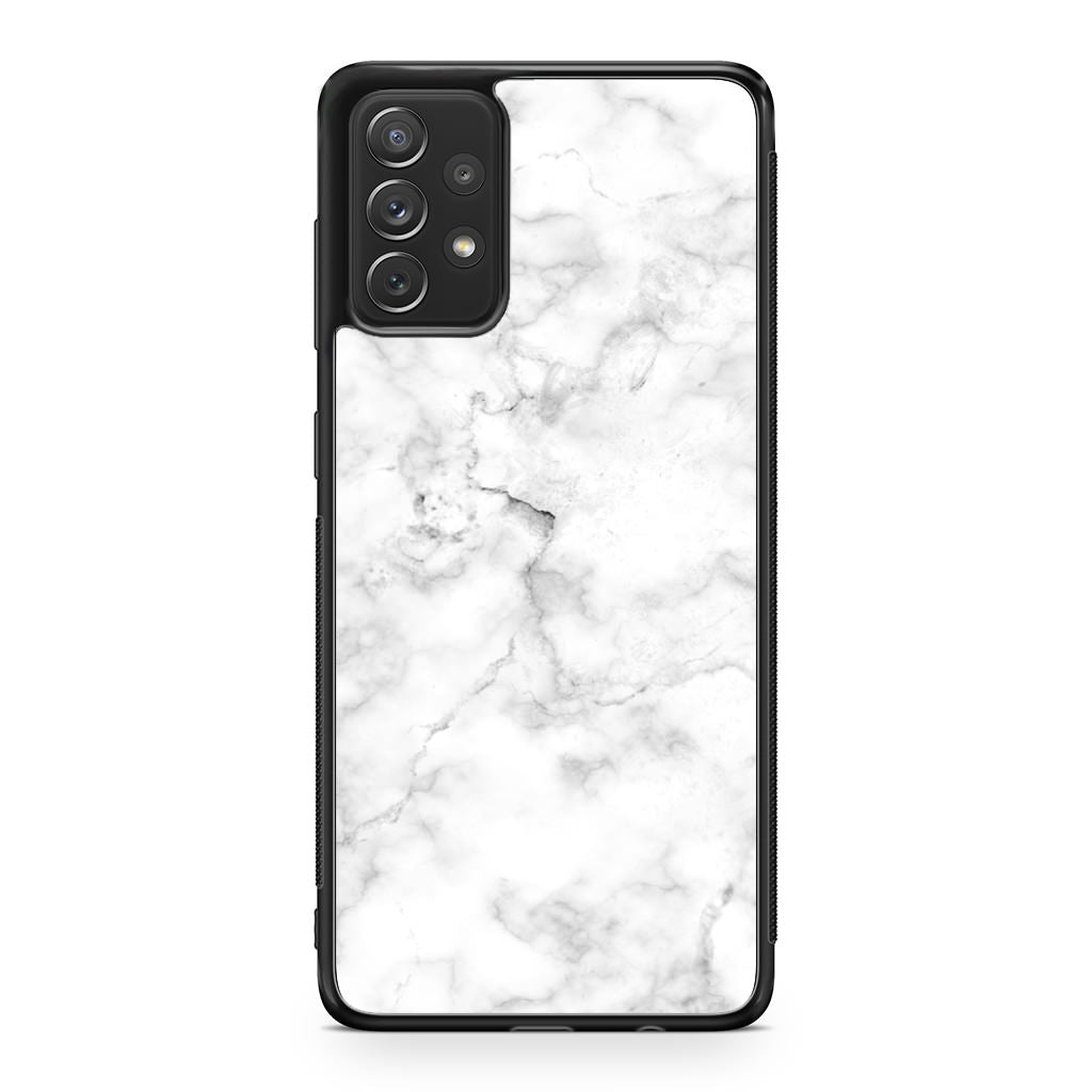 White Marble Galaxy A53 5G Case
