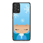 Winter Afro Girl Galaxy A53 5G Case