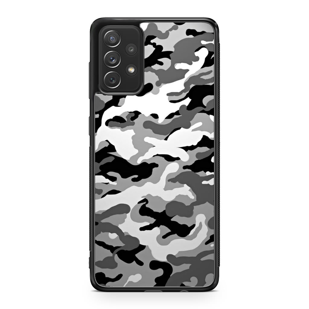 Winter Army Camo Galaxy A53 5G Case
