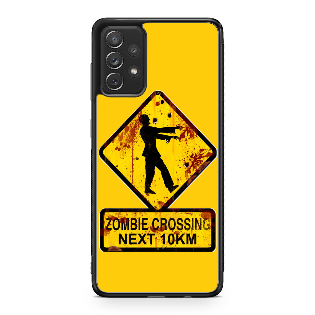 Zombie Crossing Sign Galaxy A53 5G Case