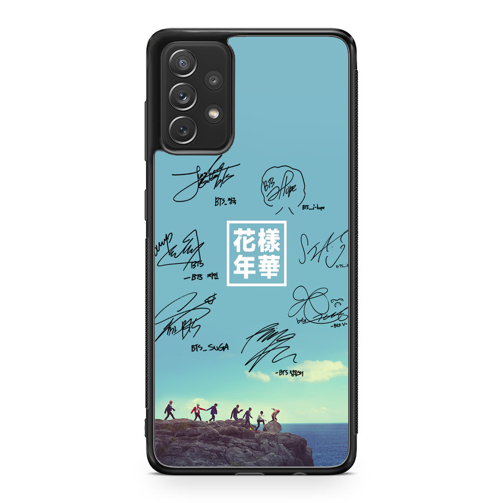BTS Signature Galaxy A23 5G Case