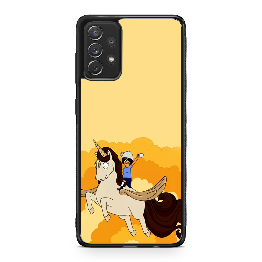 Tina Belcher And Unicorn Galaxy A23 5G Case