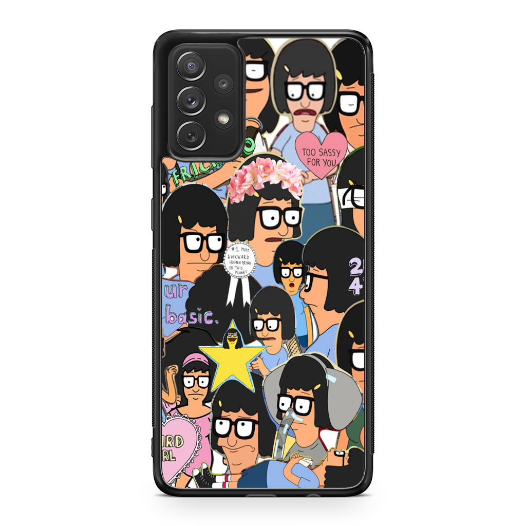 Tina Belcher Collage Galaxy A23 5G Case