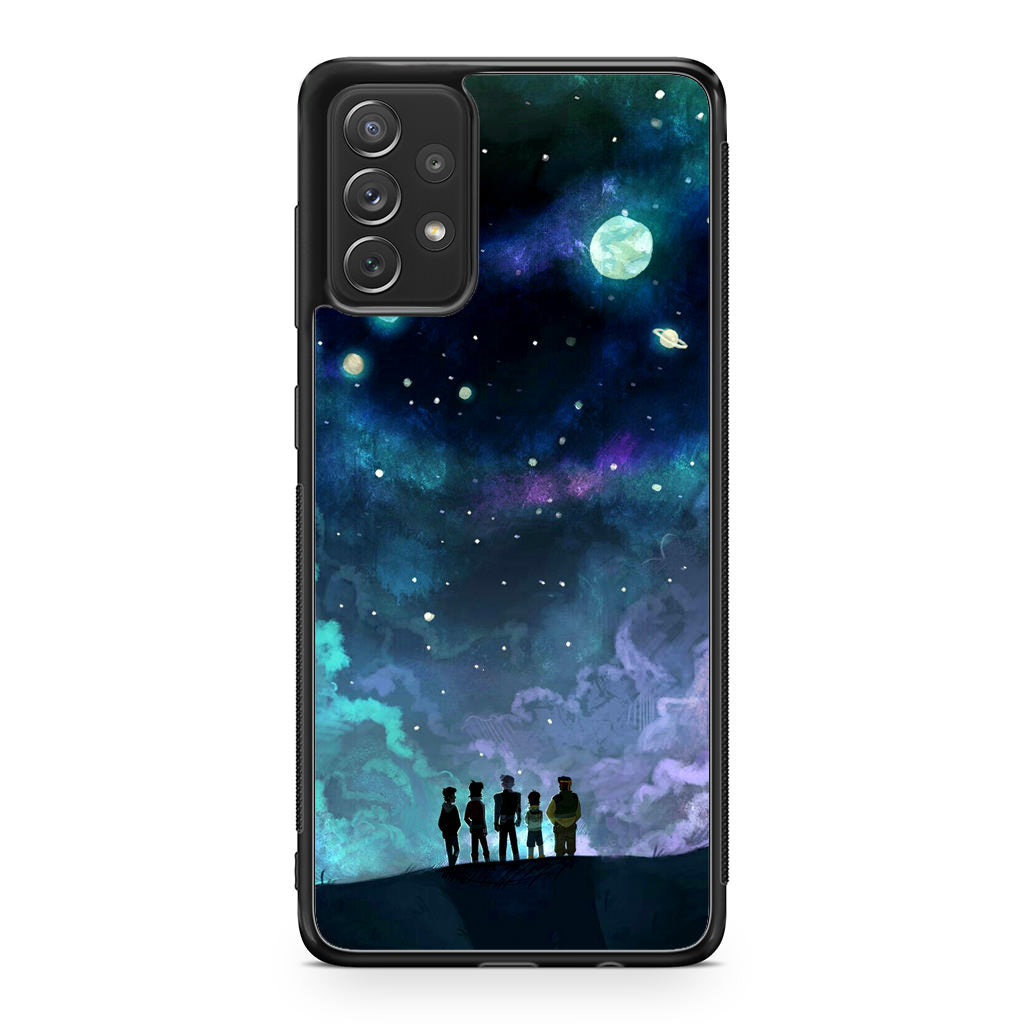 Voltron In Space Nebula Galaxy A53 5G Case