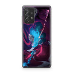 Abstract Purple Blue Art Galaxy A23 5G Case