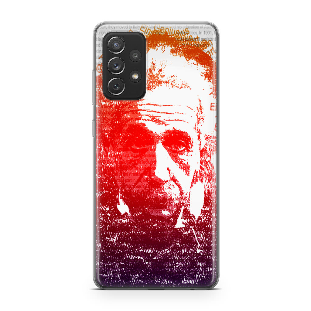 Albert Einstein Art Galaxy A23 5G Case
