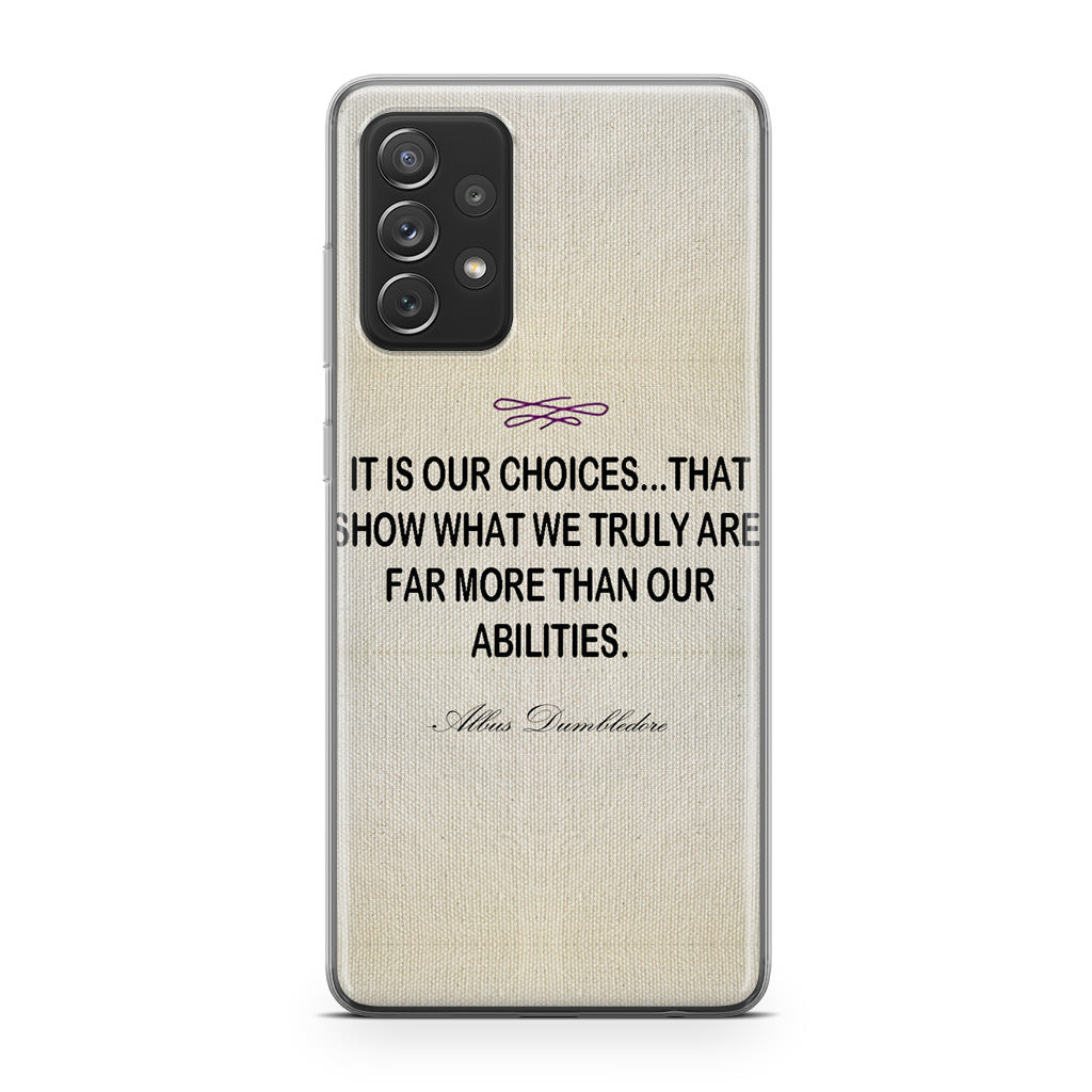Albus Dumbledore Quote Galaxy A23 5G Case