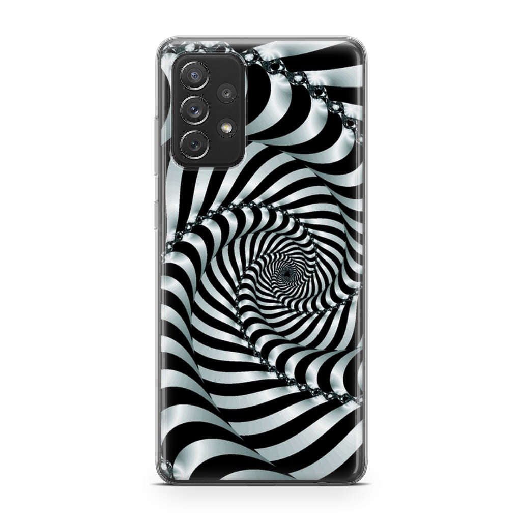Artistic Spiral 3D Galaxy A53 5G Case