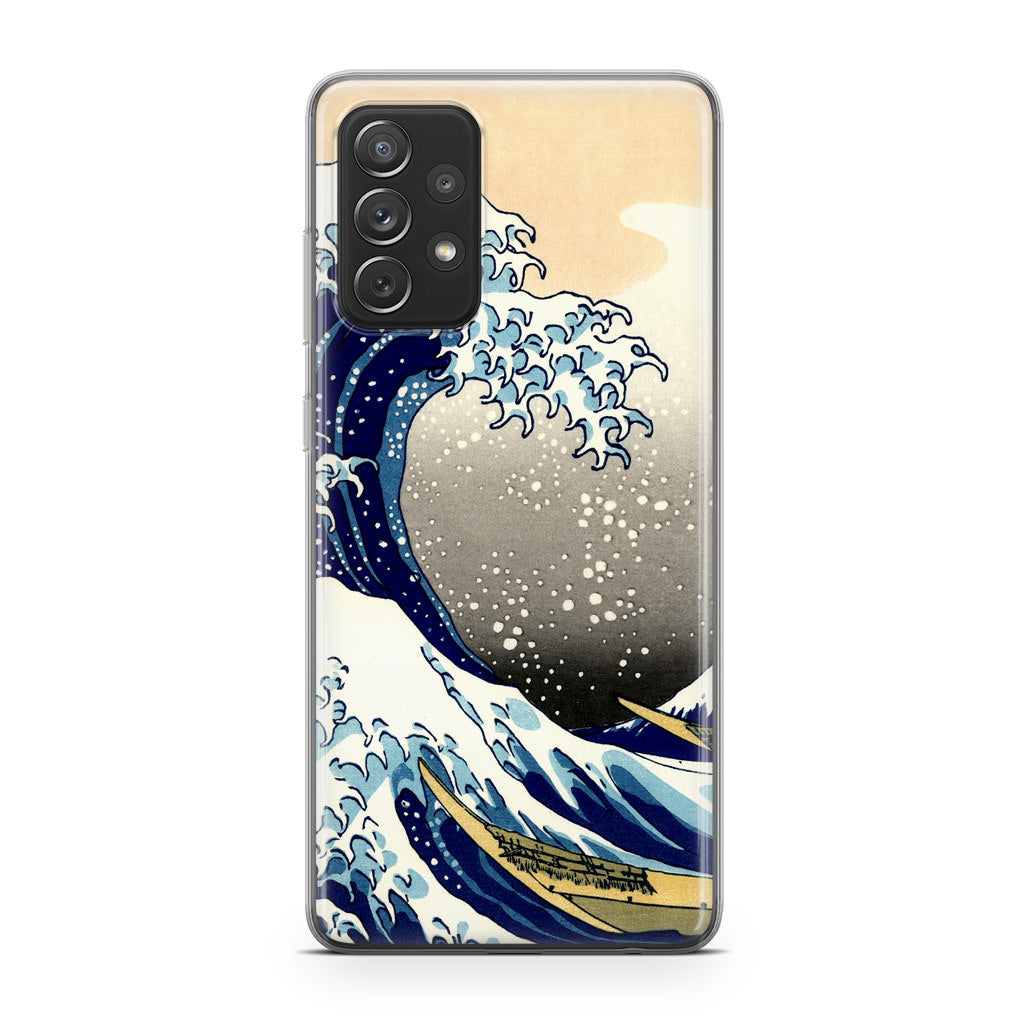Artistic the Great Wave off Kanagawa Galaxy A53 5G Case