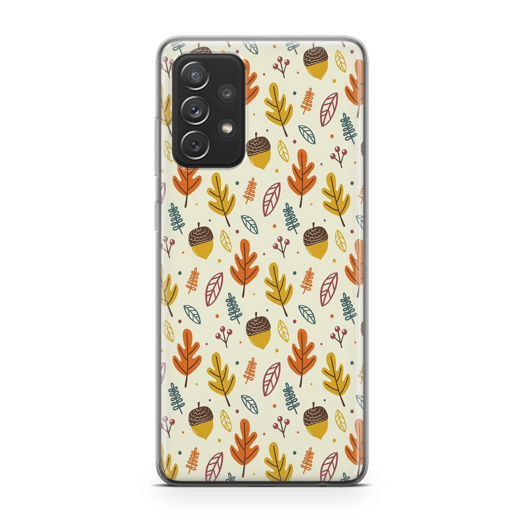 Autumn Things Pattern Galaxy A53 5G Case