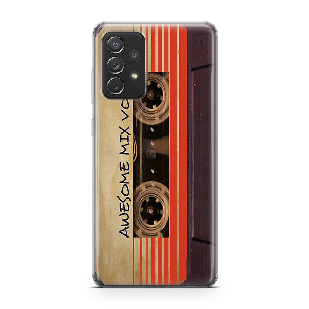Awesome Mix Vol 1 Cassette Galaxy A53 5G Case