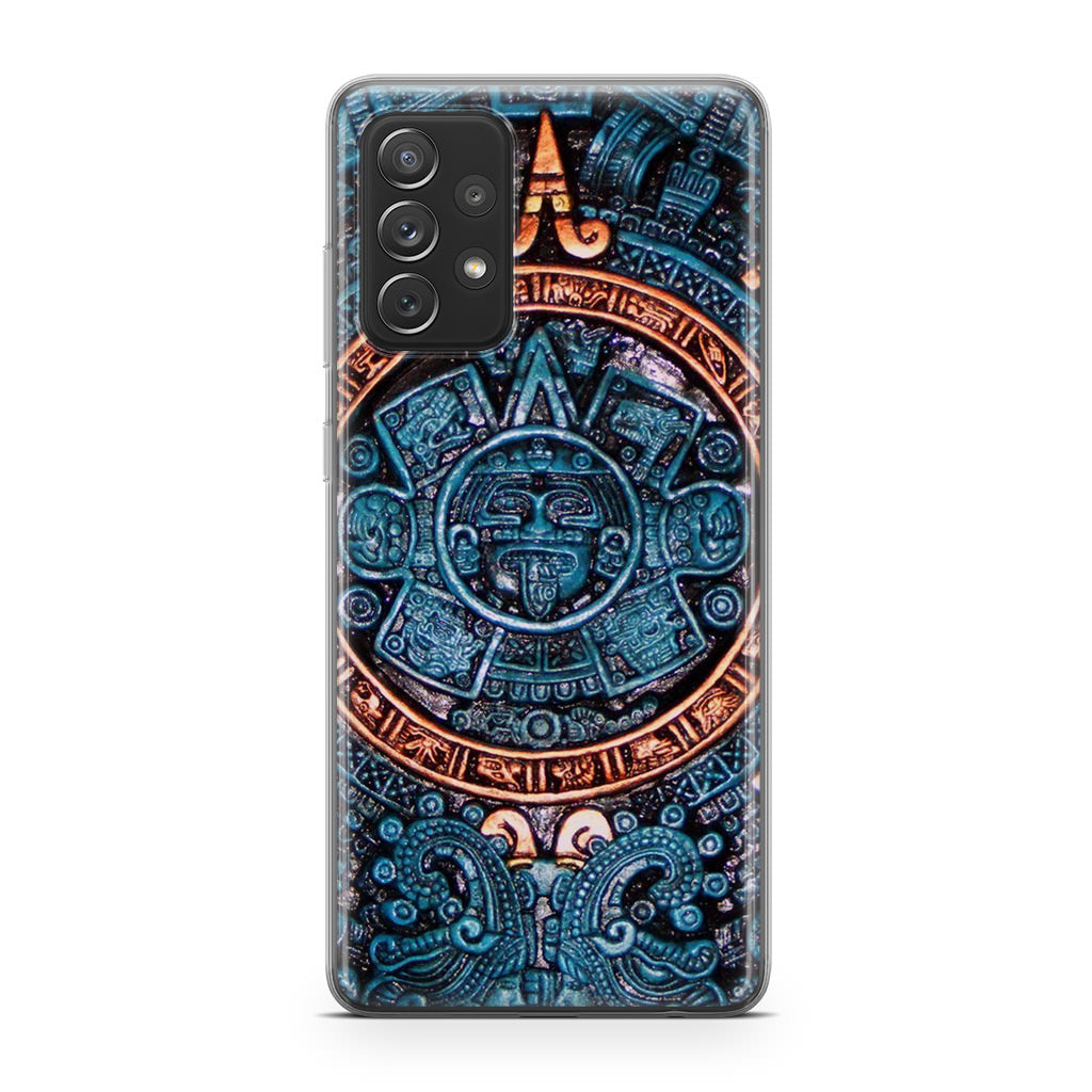 Aztec Calendar Galaxy A53 5G Case