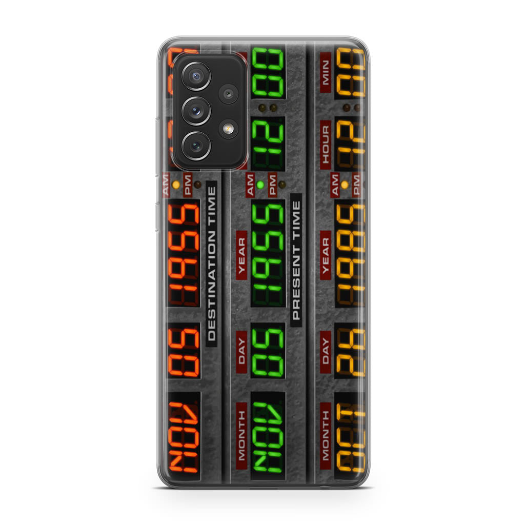 Back To The Future Time Circuits Galaxy A53 5G Case