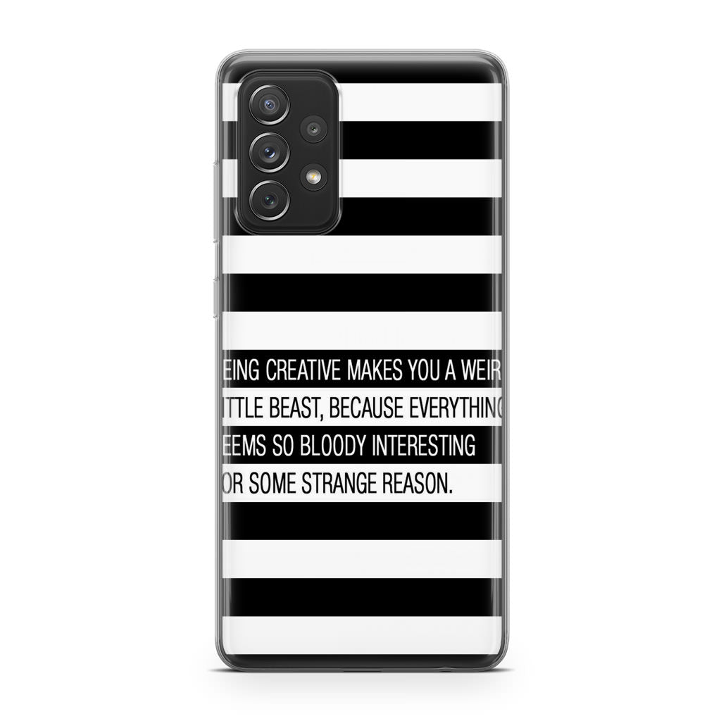 Being Creative Weird Galaxy A23 5G Case