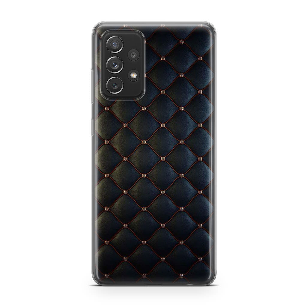 Black Royal Pattern Galaxy A53 5G Case
