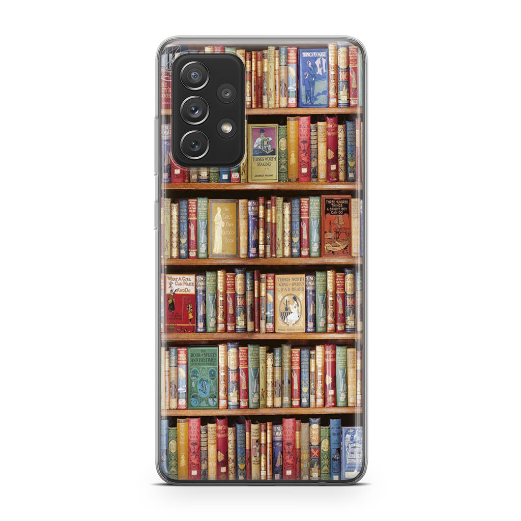 Bookshelf Library Galaxy A23 5G Case