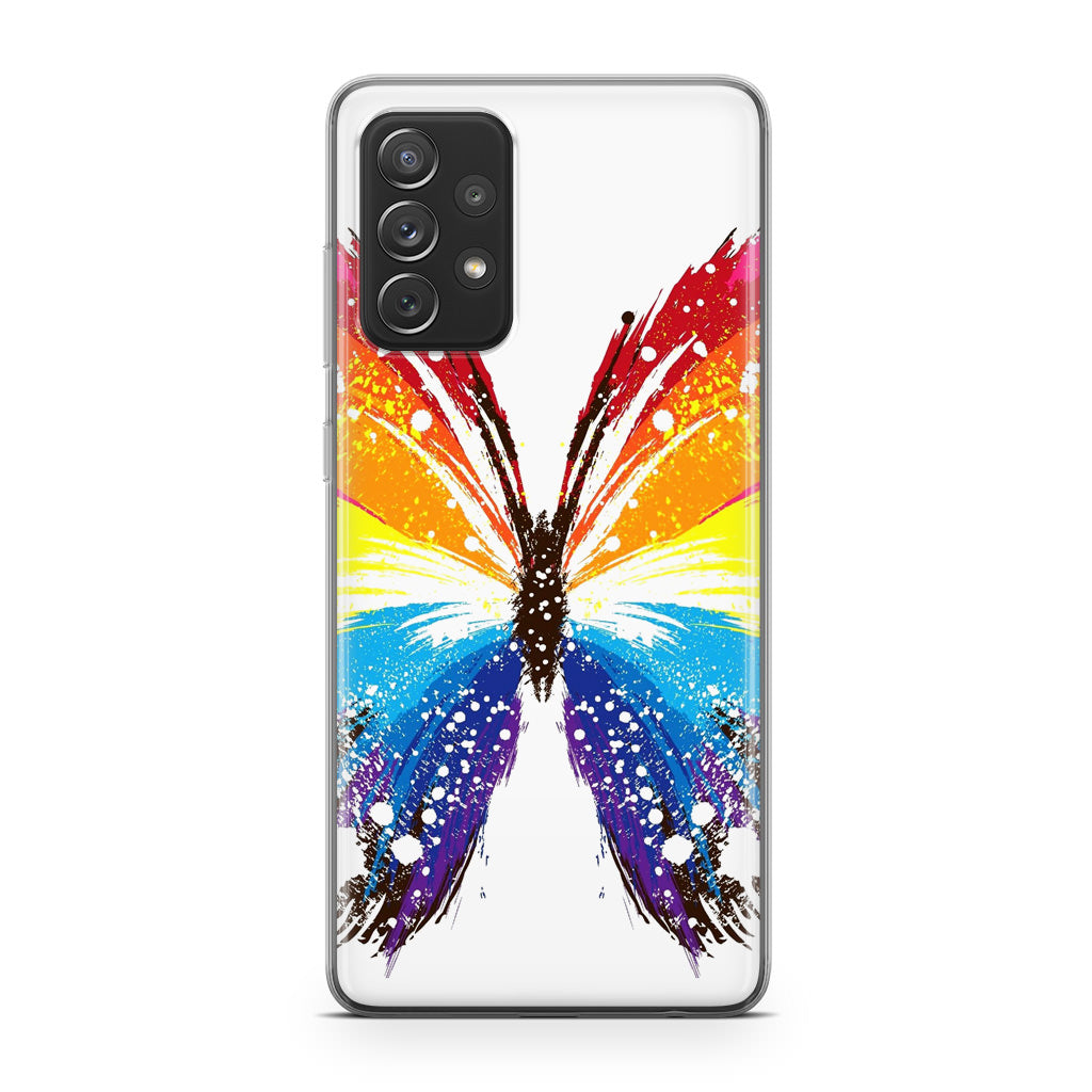 Butterfly Abstract Colorful Galaxy A53 5G Case