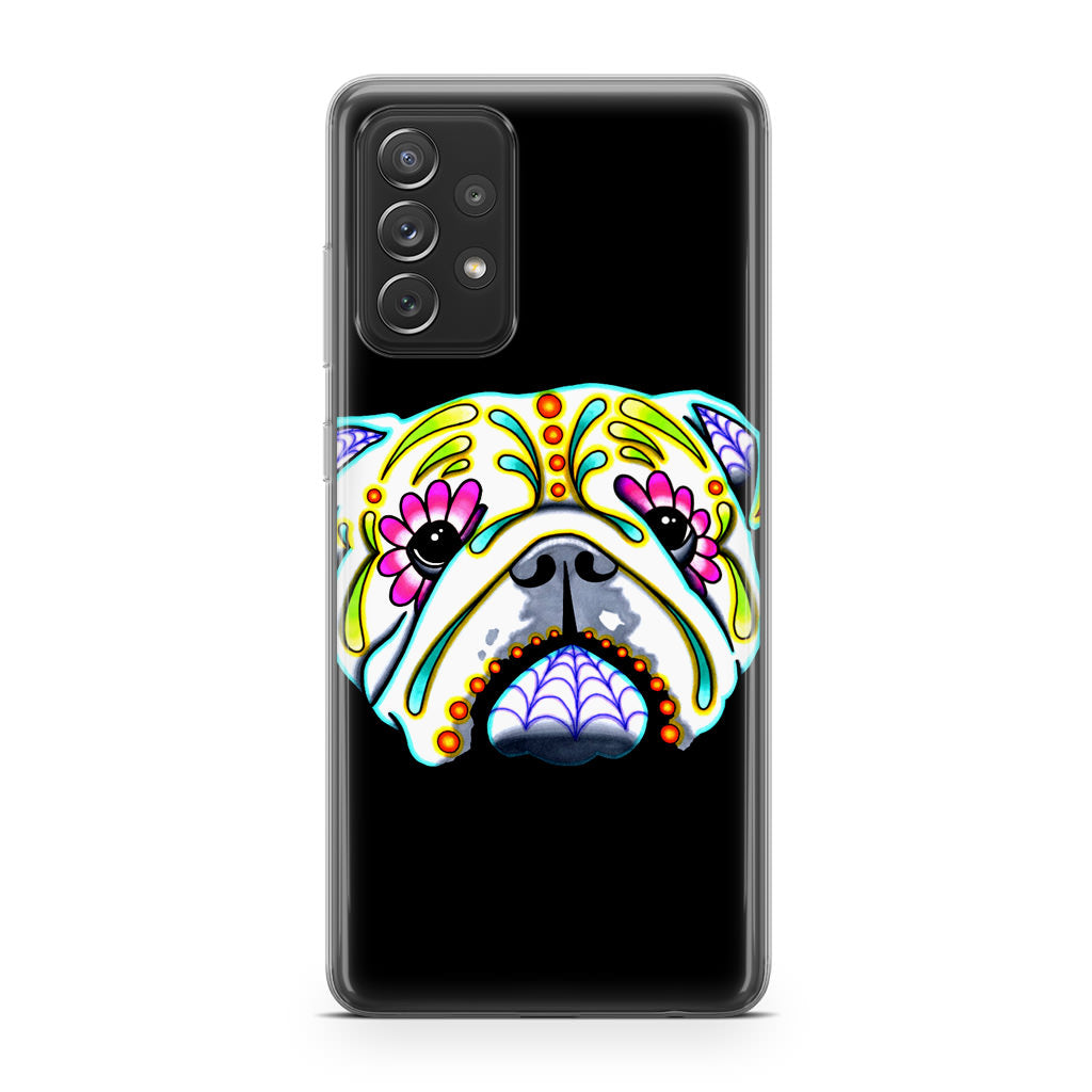 Colorful Bulldog Art Galaxy A53 5G Case