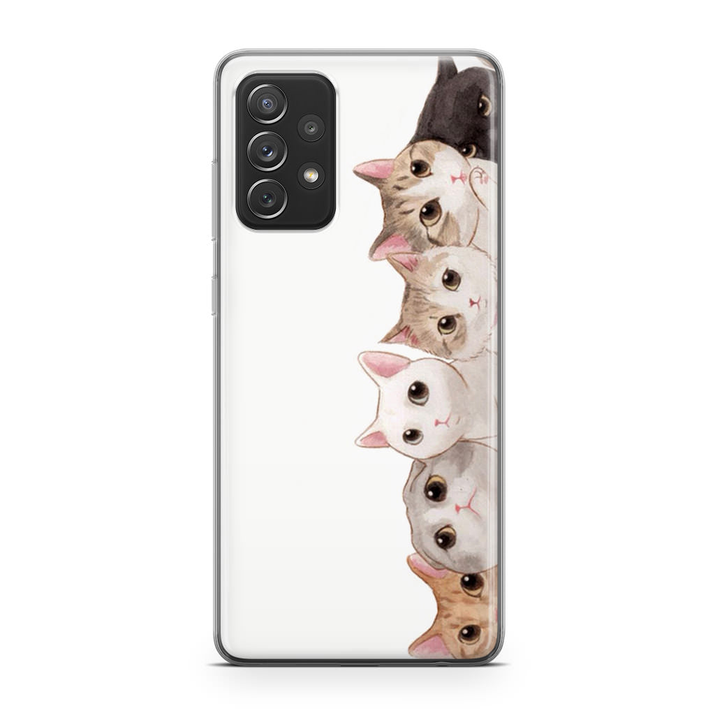Cute Cats Vertical Galaxy A53 5G Case