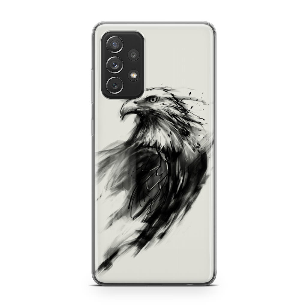 Eagle Art Black Ink Galaxy A23 5G Case