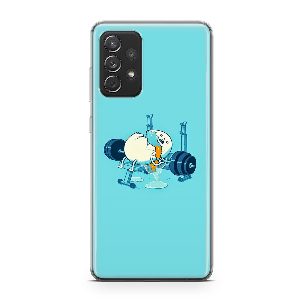 Egg Accident Workout Galaxy A53 5G Case