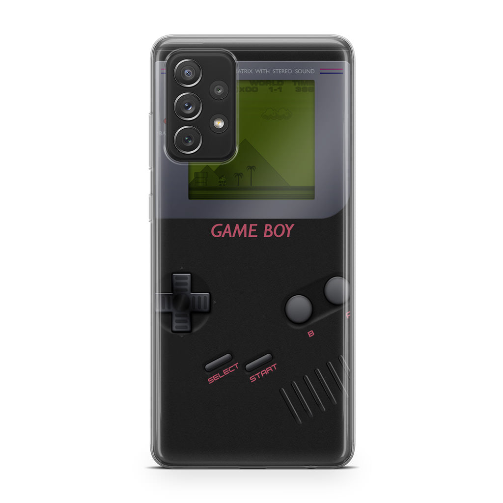 Game Boy Black Model Galaxy A23 5G Case