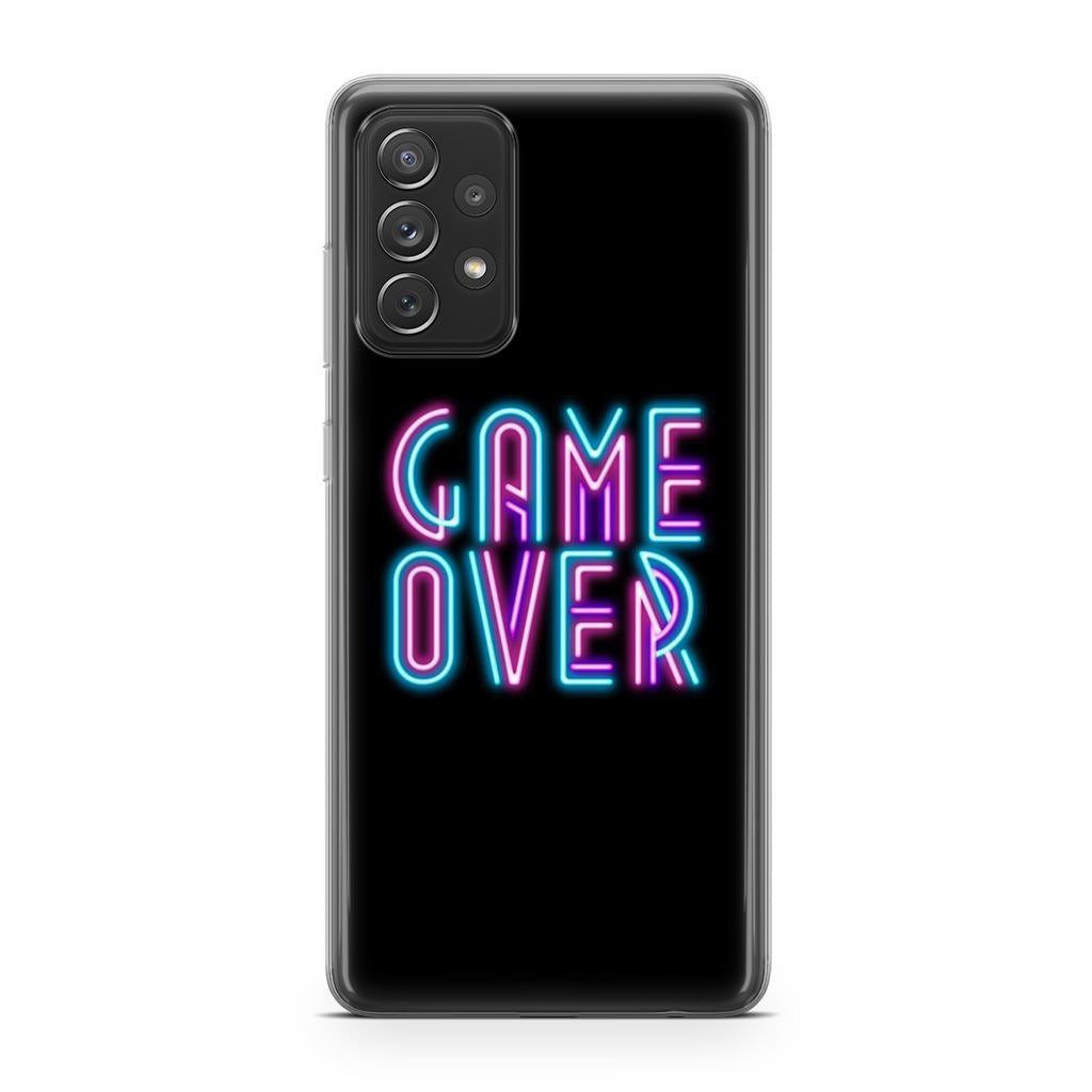 Game Over Neon Galaxy A53 5G Case