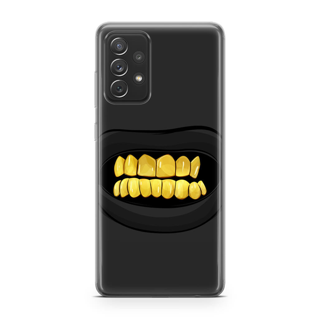 Gold Grillz Galaxy A53 5G Case