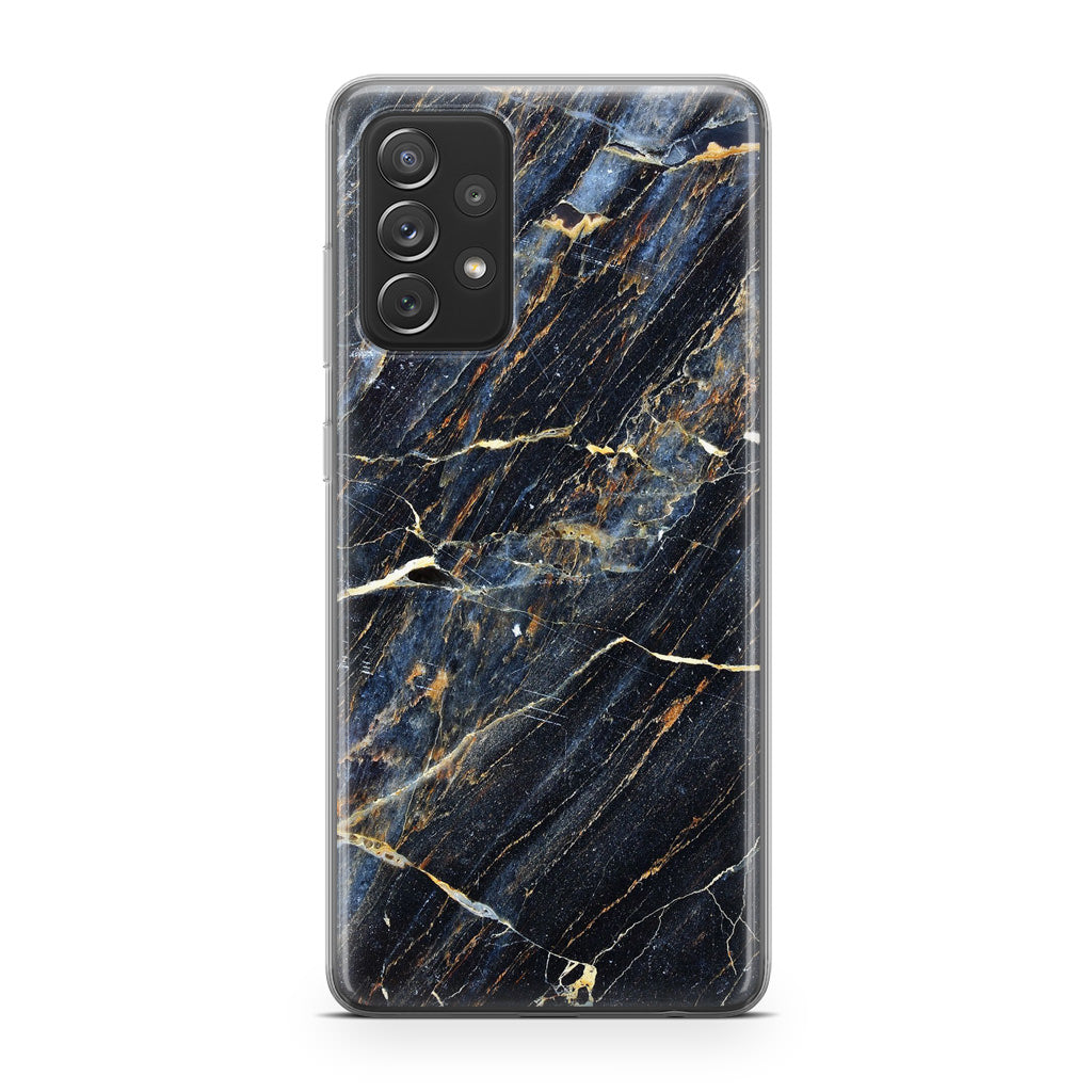 Golden Black Marble Galaxy A23 5G Case