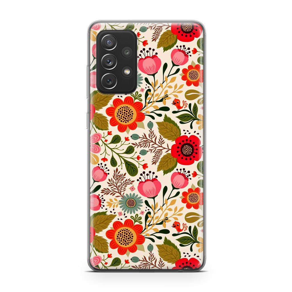 Hello Spring Pattern Galaxy A23 5G Case