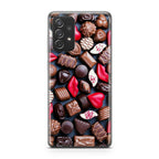 I Love Choco Pattern Galaxy A53 5G Case