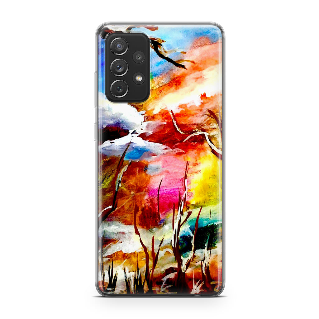 I Sense Winter's Wonderful Warmth Galaxy A53 5G Case