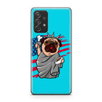 Independence Day Pug Galaxy A53 5G Case