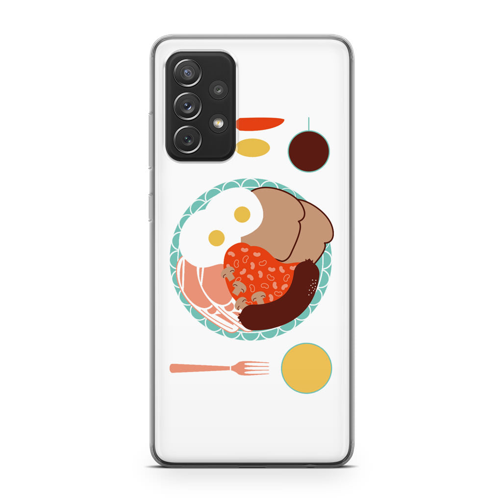 London Breakfast Galaxy A53 5G Case