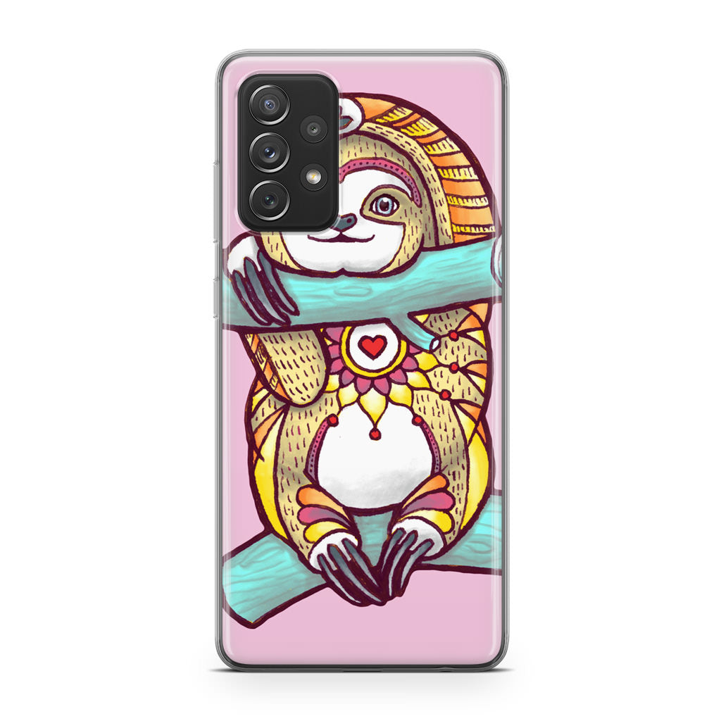Mandala Sloth Galaxy A53 5G Case