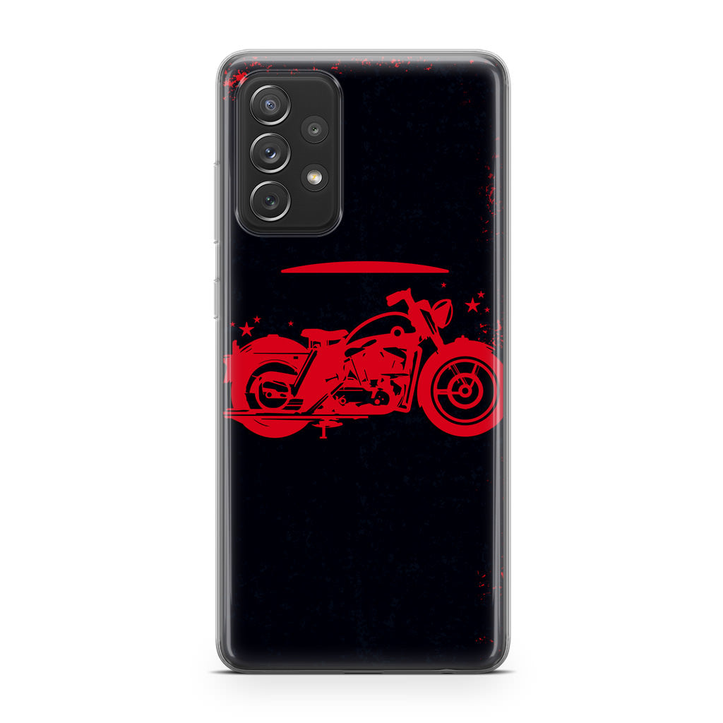 Motorcycle Red Art Galaxy A53 5G Case