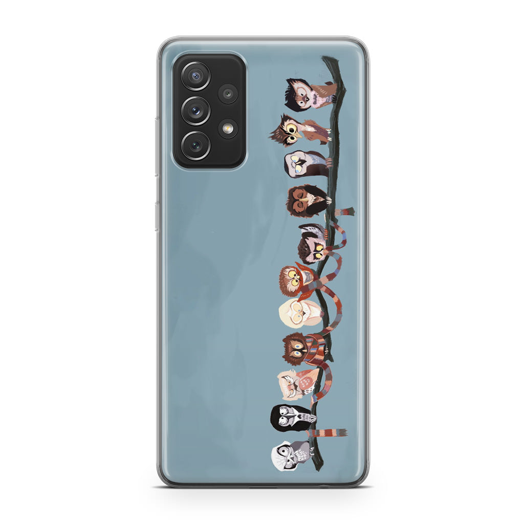 Owls on The Branch Galaxy A53 5G Case