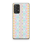 Peach Aztec Pattern Galaxy A53 5G Case