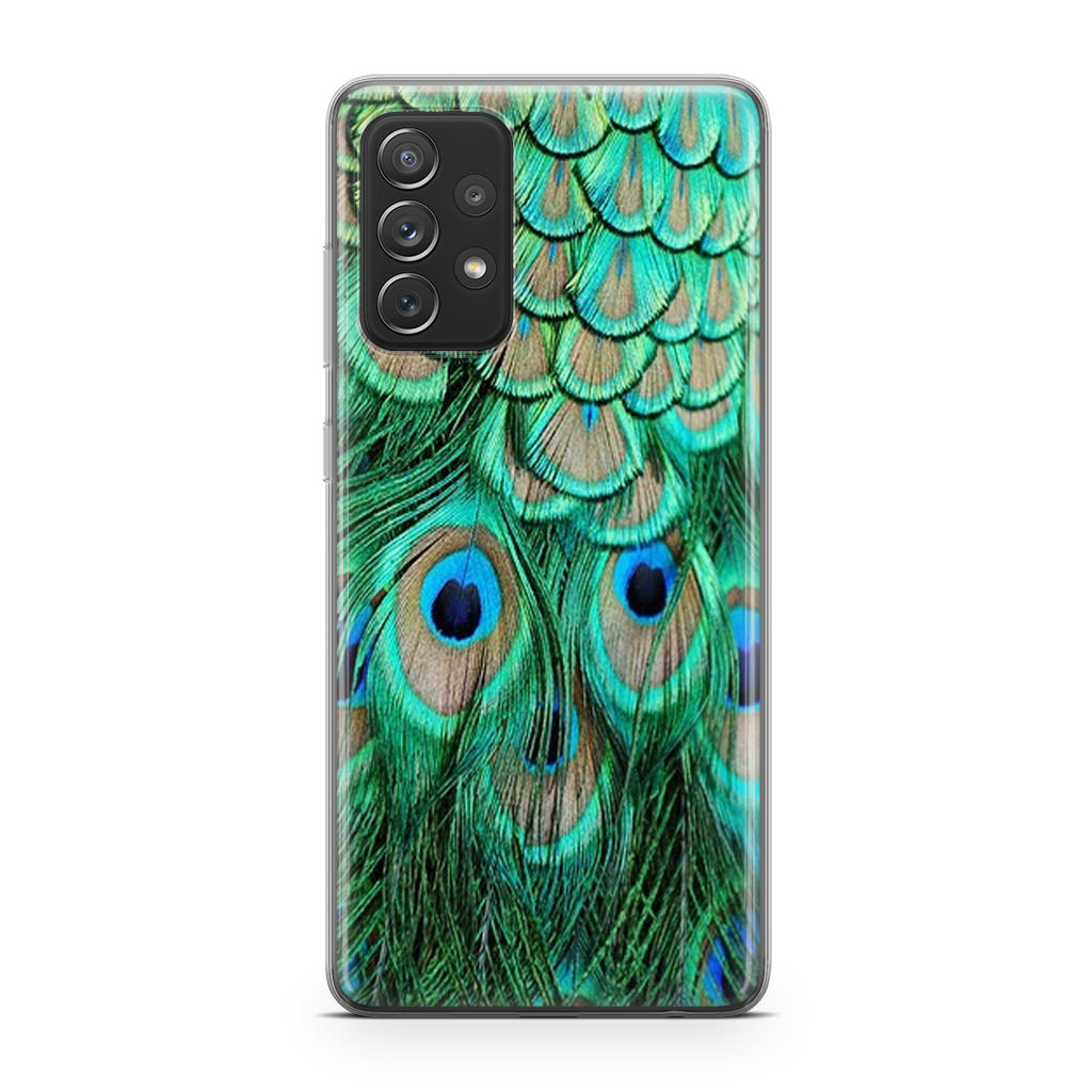 Peacock Feather Galaxy A53 5G Case