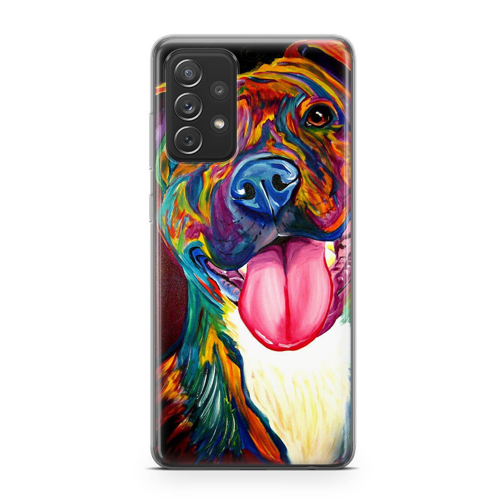 Pitbull Painting Art Galaxy A23 5G Case
